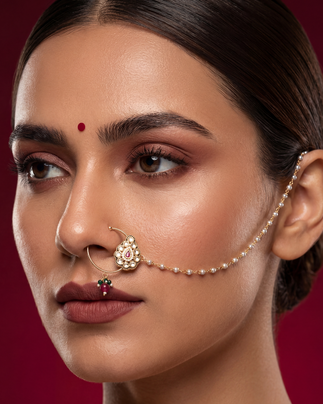 Nita Moissanite Nose Ring