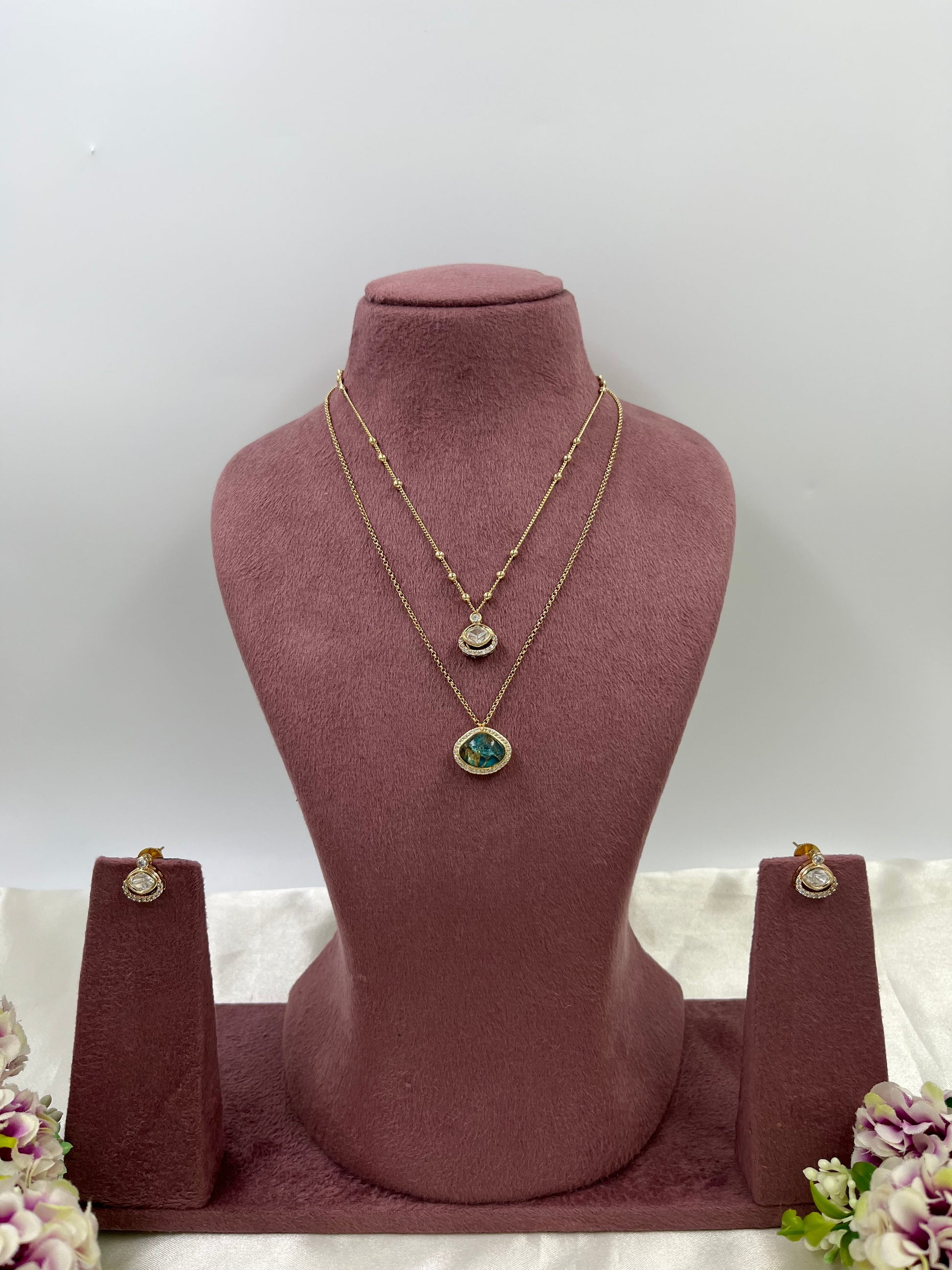 Kritika Chain Pendant full product photo on plain background