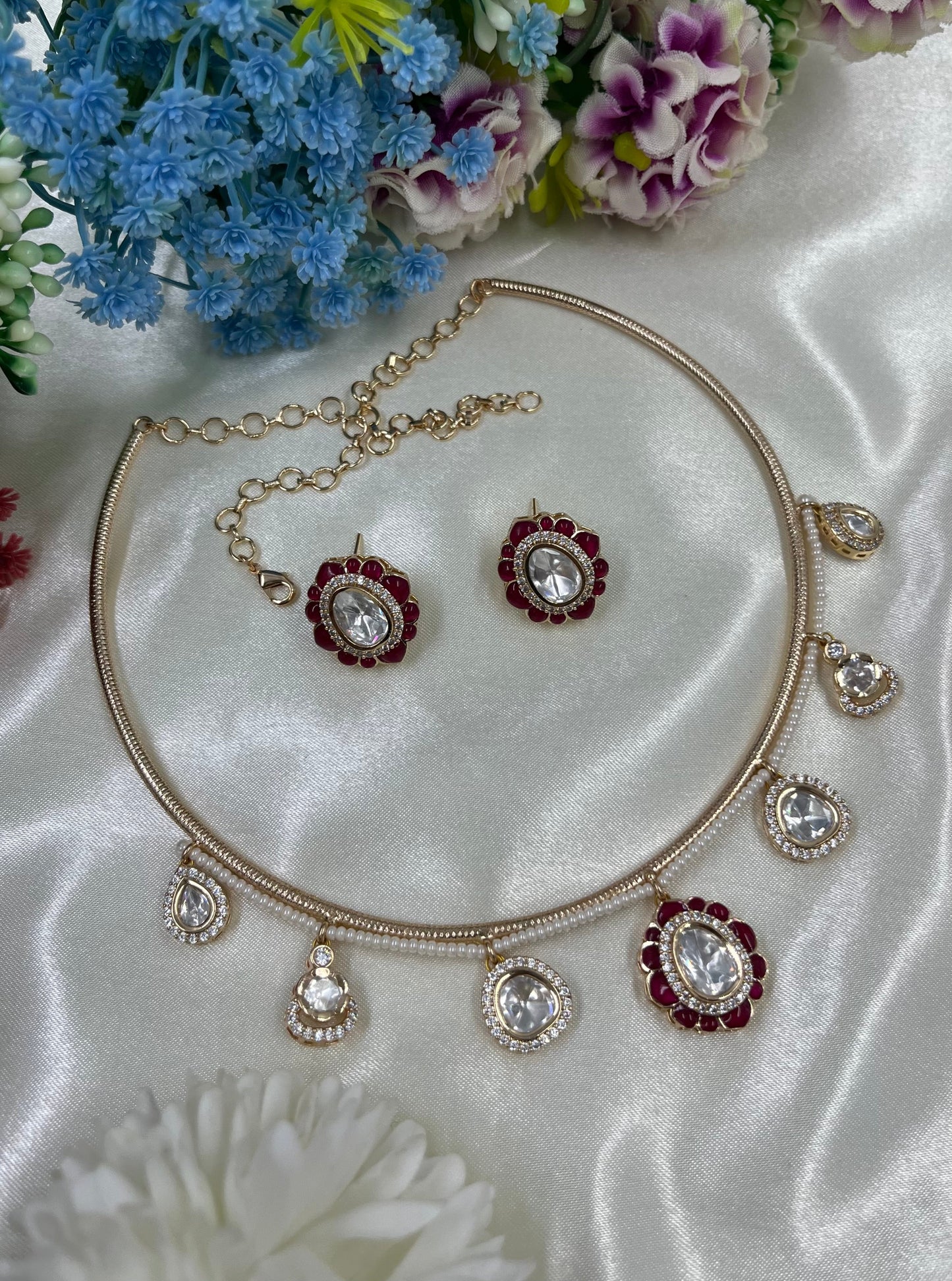 Preaya Moissanite Hasli Necklace
