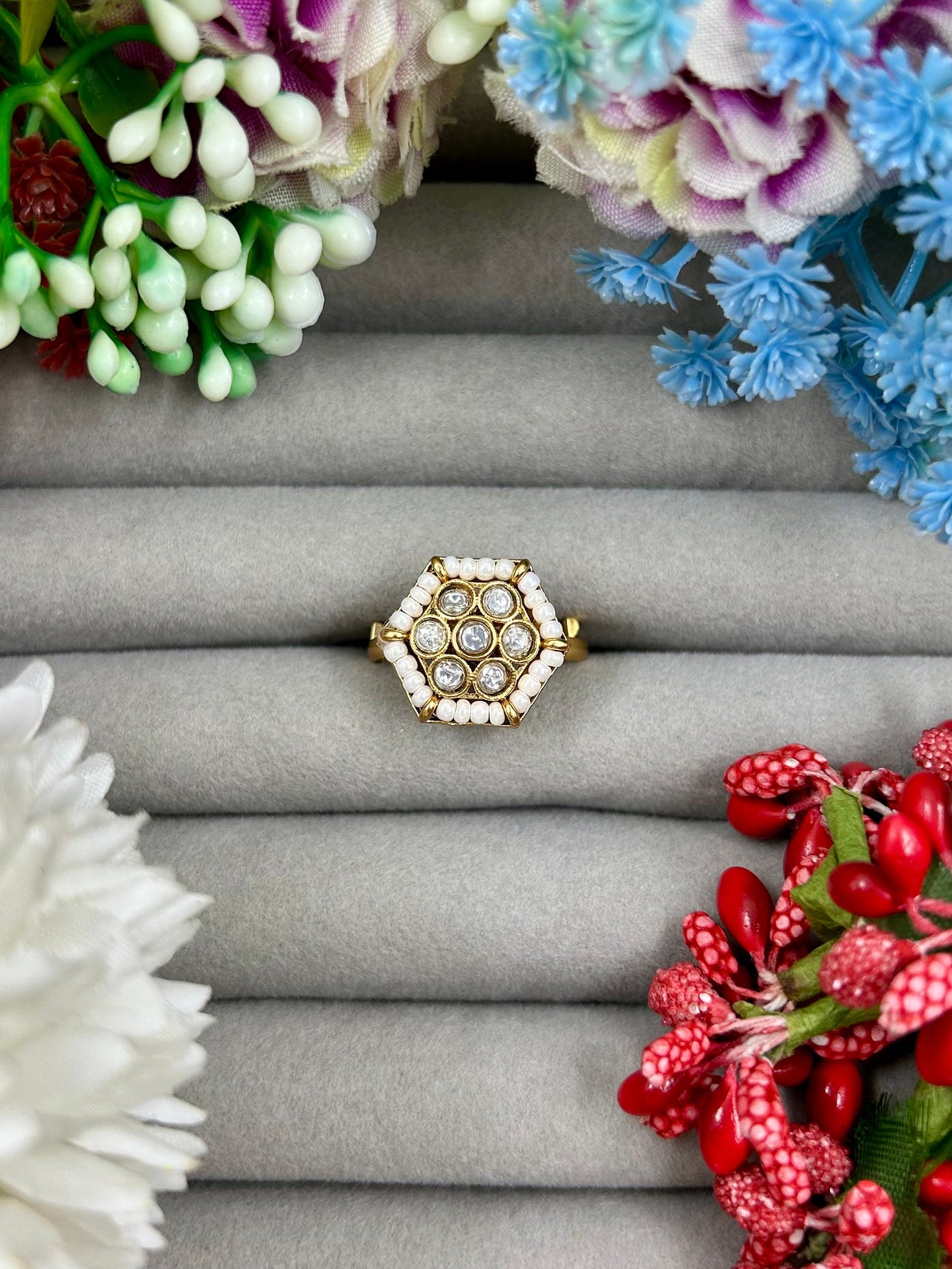 Kartika Traditional Finger Ring (Adjustable)
