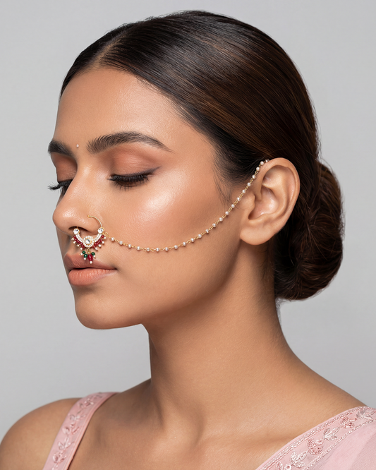 Nitya Moissanite Nose Ring