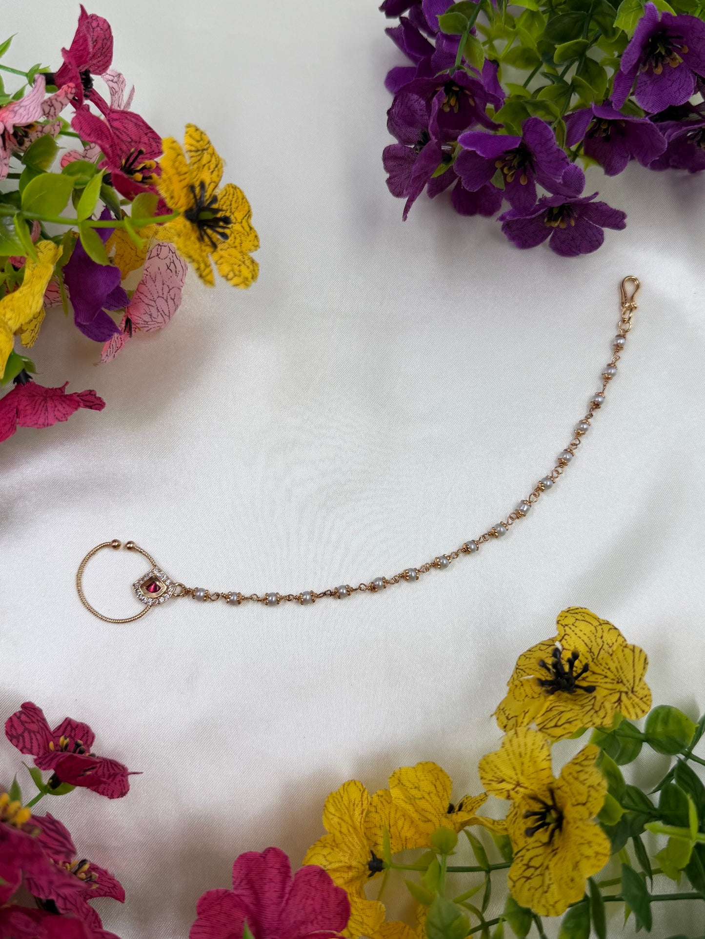 Saniya Moissanite Nose Ring