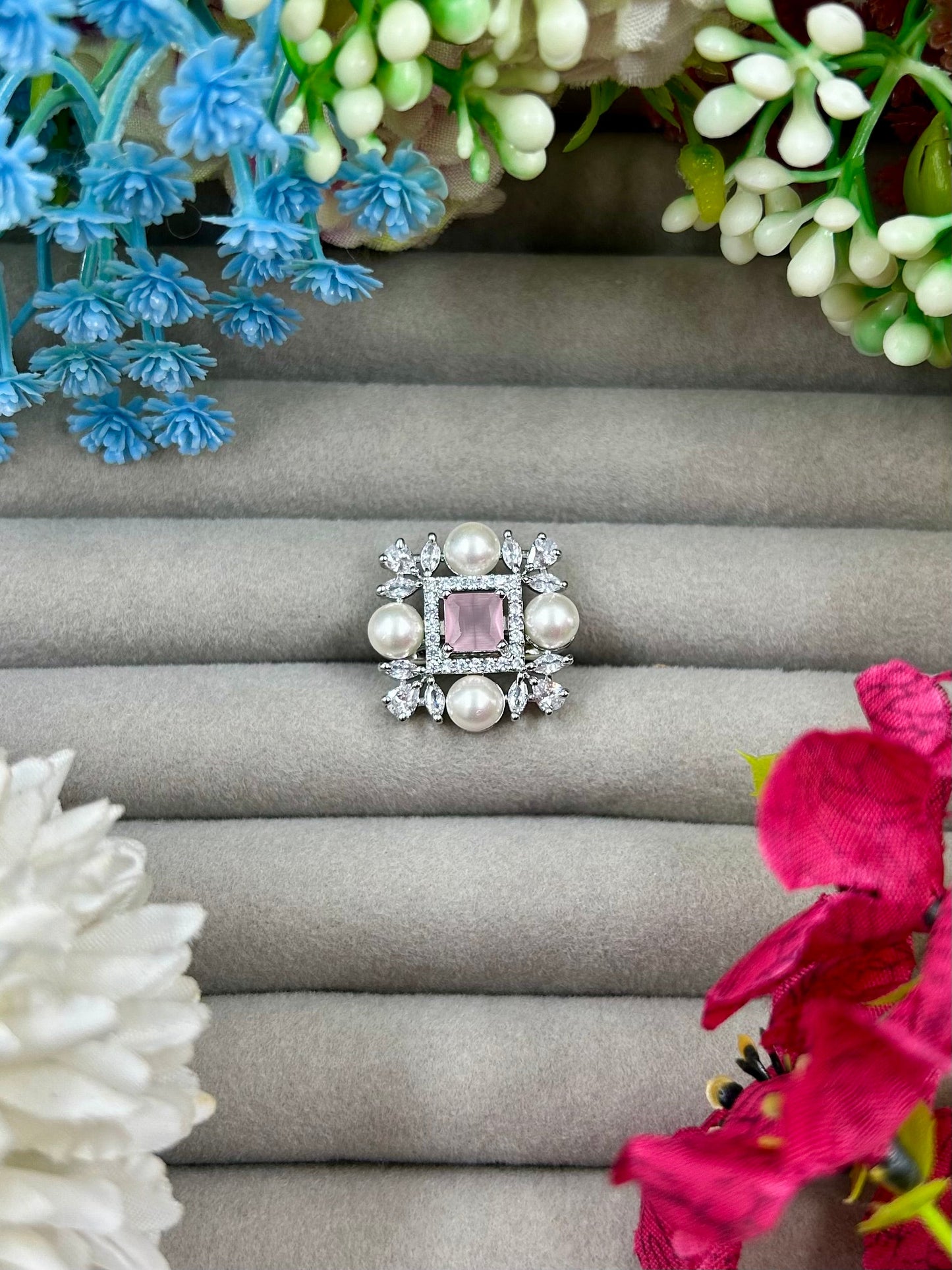 Alisha American Diamond Ring