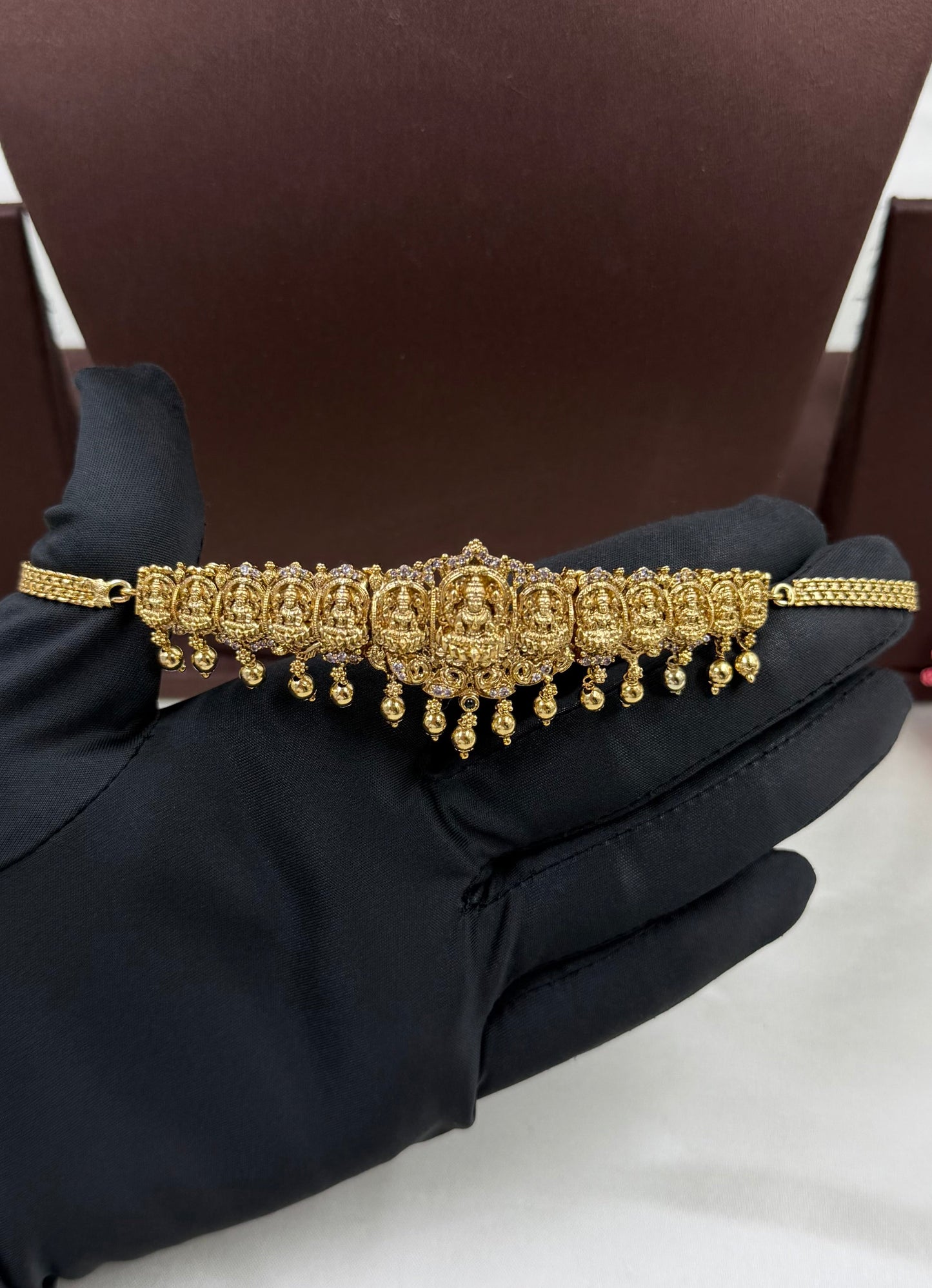 Saumya Temple Choker Necklace