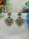 Harshita Victorian Earrings close-up view