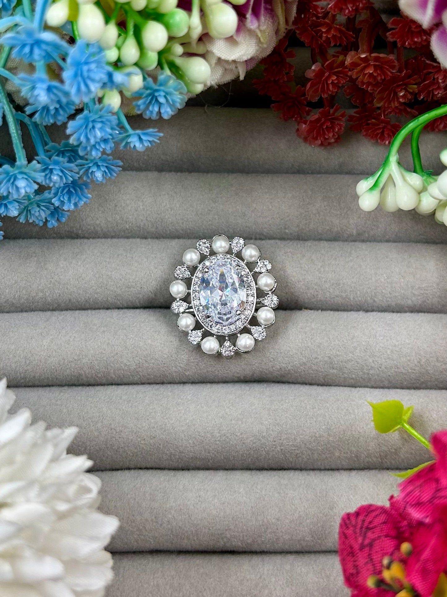 Nitya American Diamond Ring