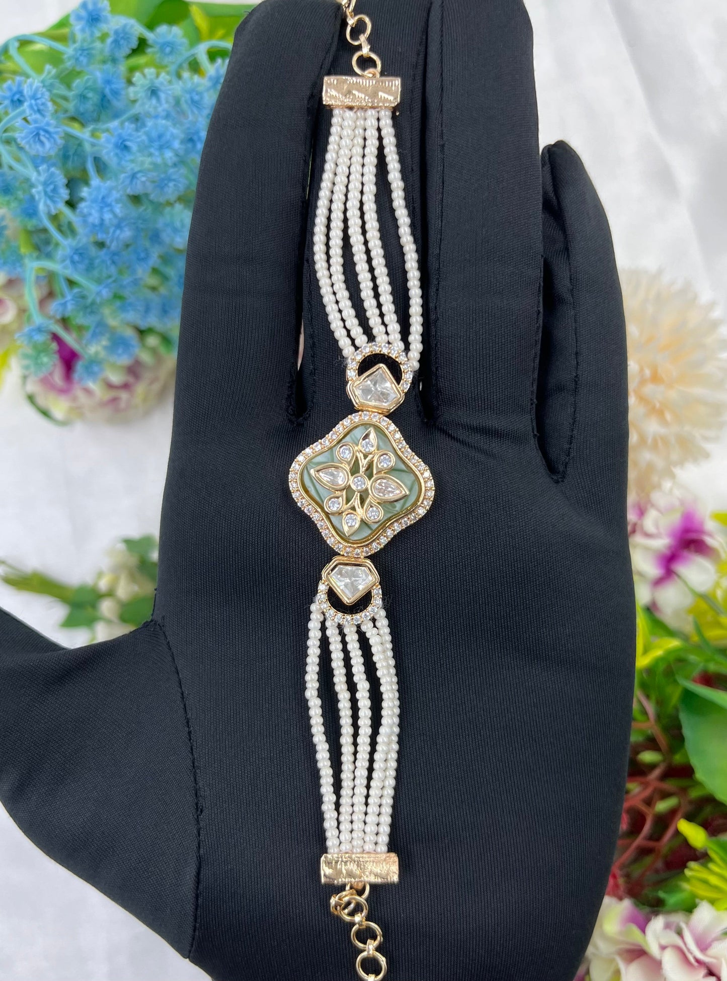 Starry Bliss Pearl Bracelet