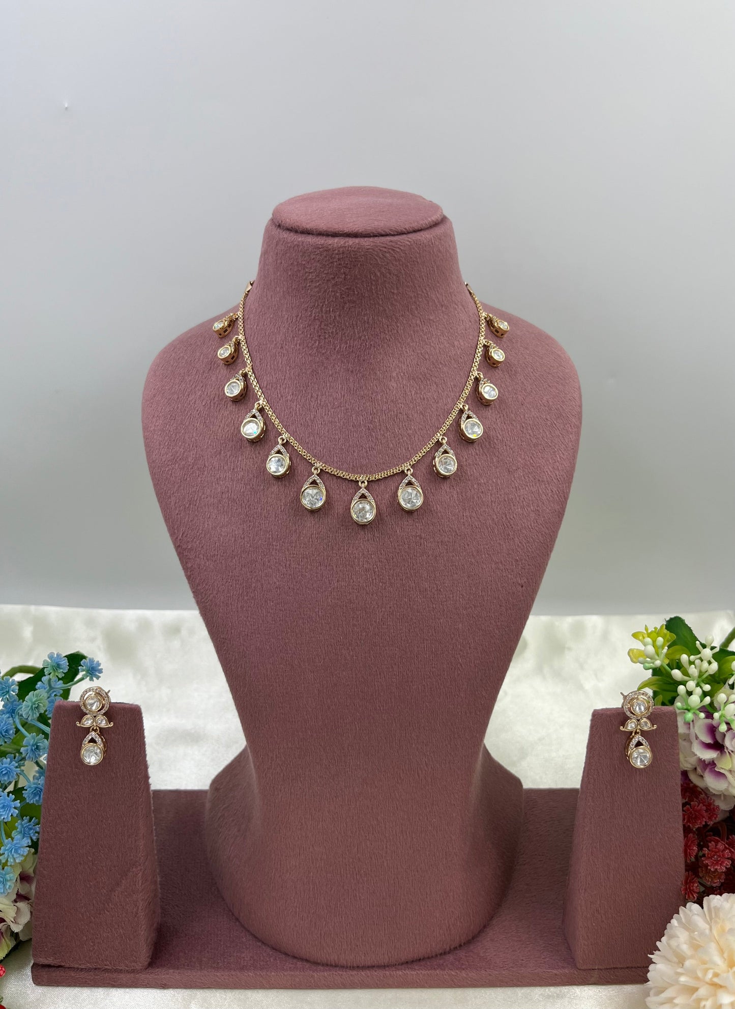 Drishti Moissanite Chain Pendant