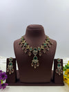Megha Necklace Set worn styled with traditional outfit