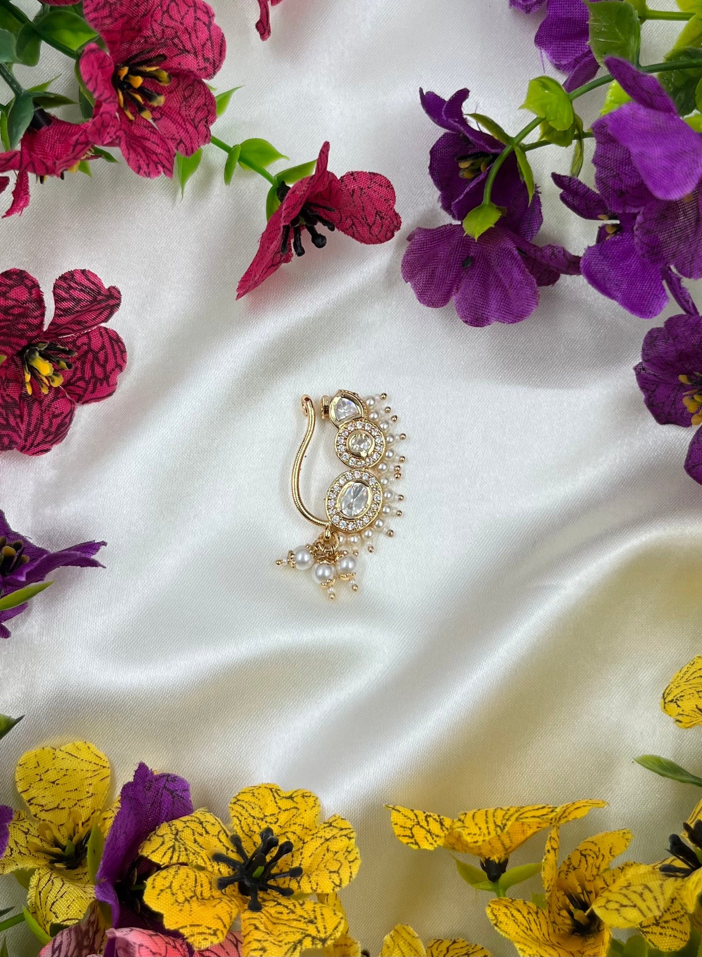 Vani Moissanite Nose Ring