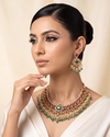 Surekha Necklace Set close-up view