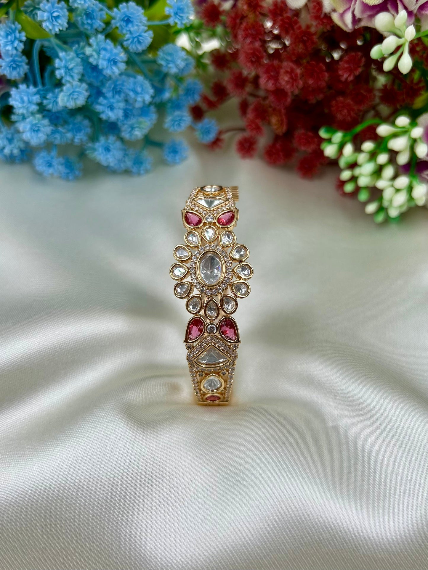 Disha Moissanite Bracelet (Openable)