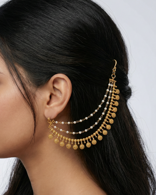 Vidya Traditional Ear Chain
