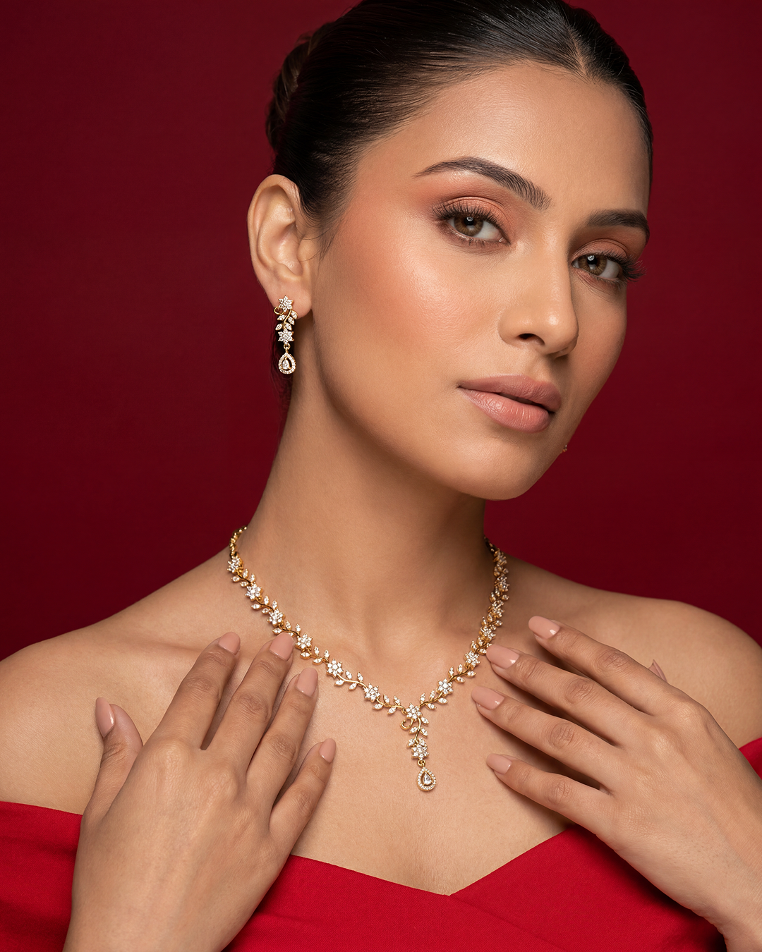 Prerna Victorian Delicate Necklace