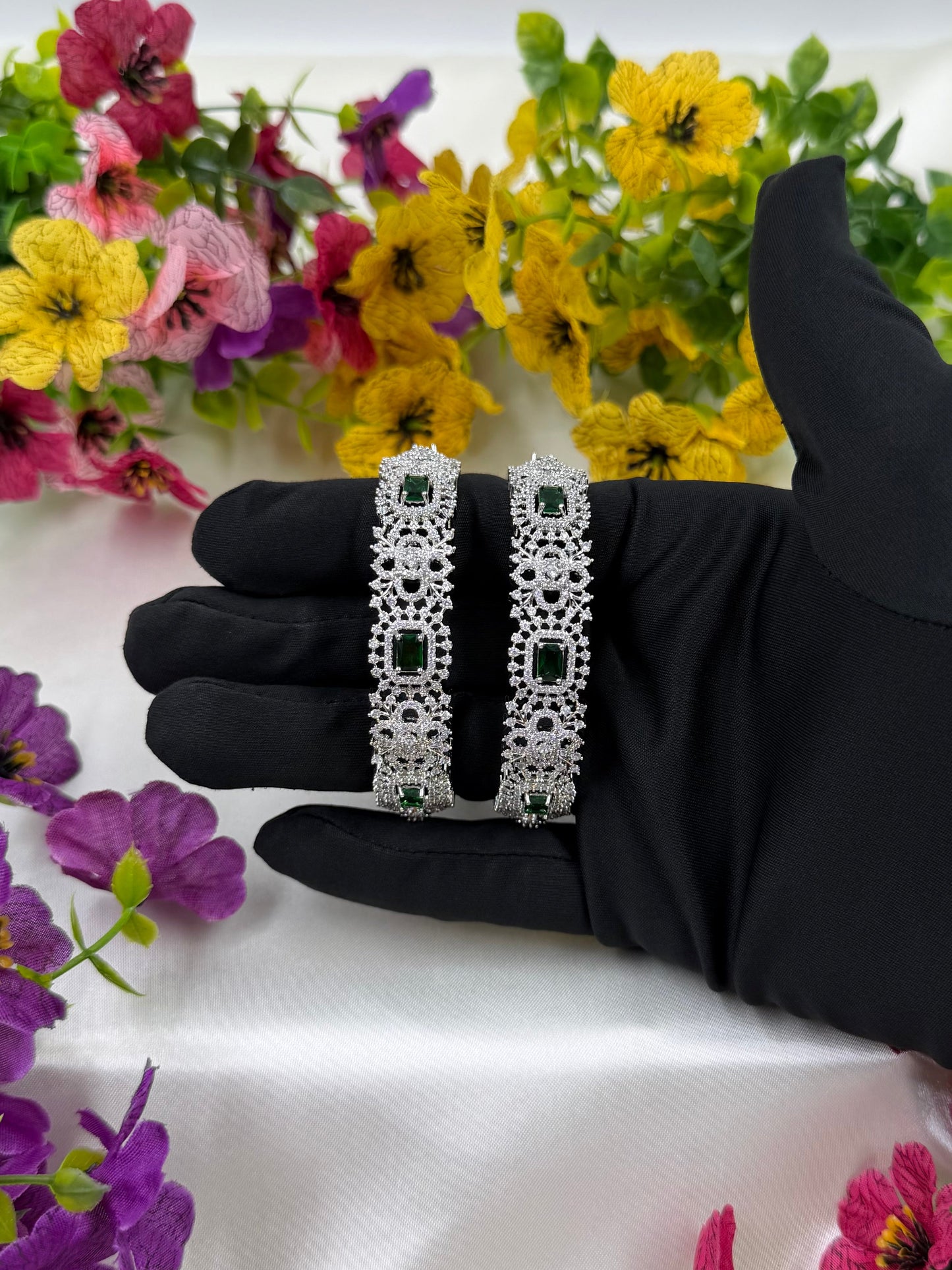 Aria American Diamond Bangles