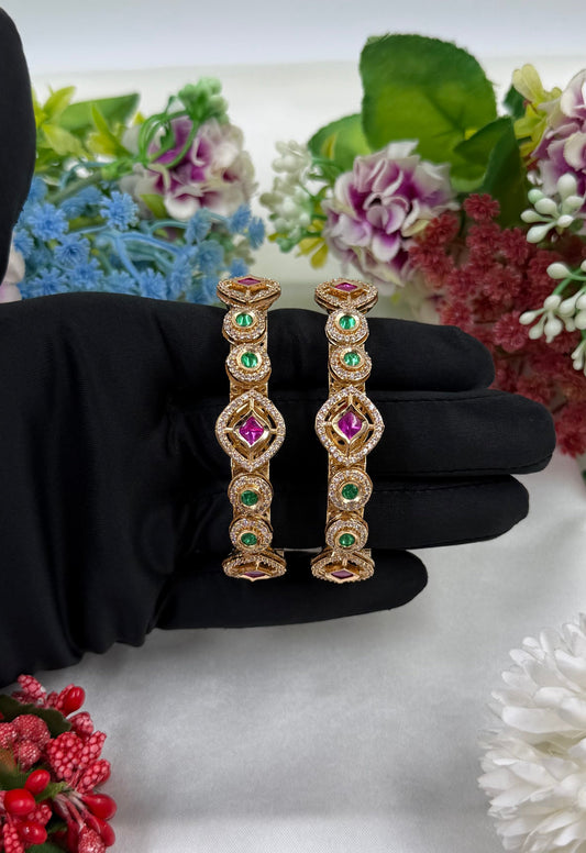 Swara Heritage Bangles (Openable)
