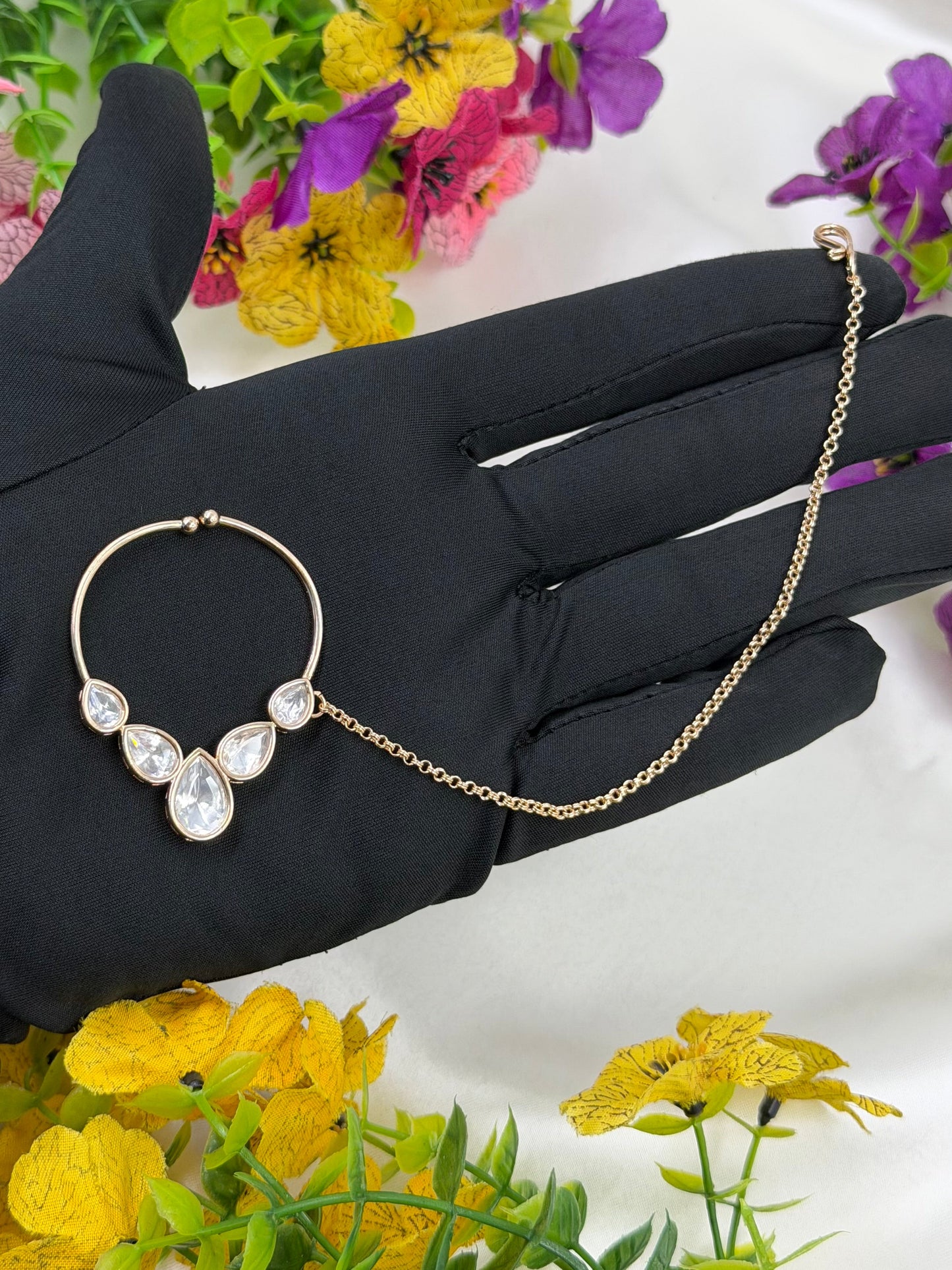 Janki Moissanite Nose Ring