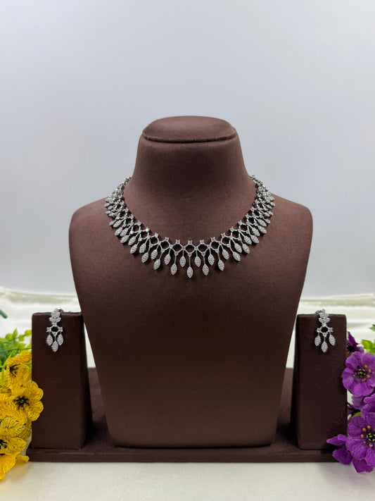Ritika Necklace Set worn styled with traditional outfit