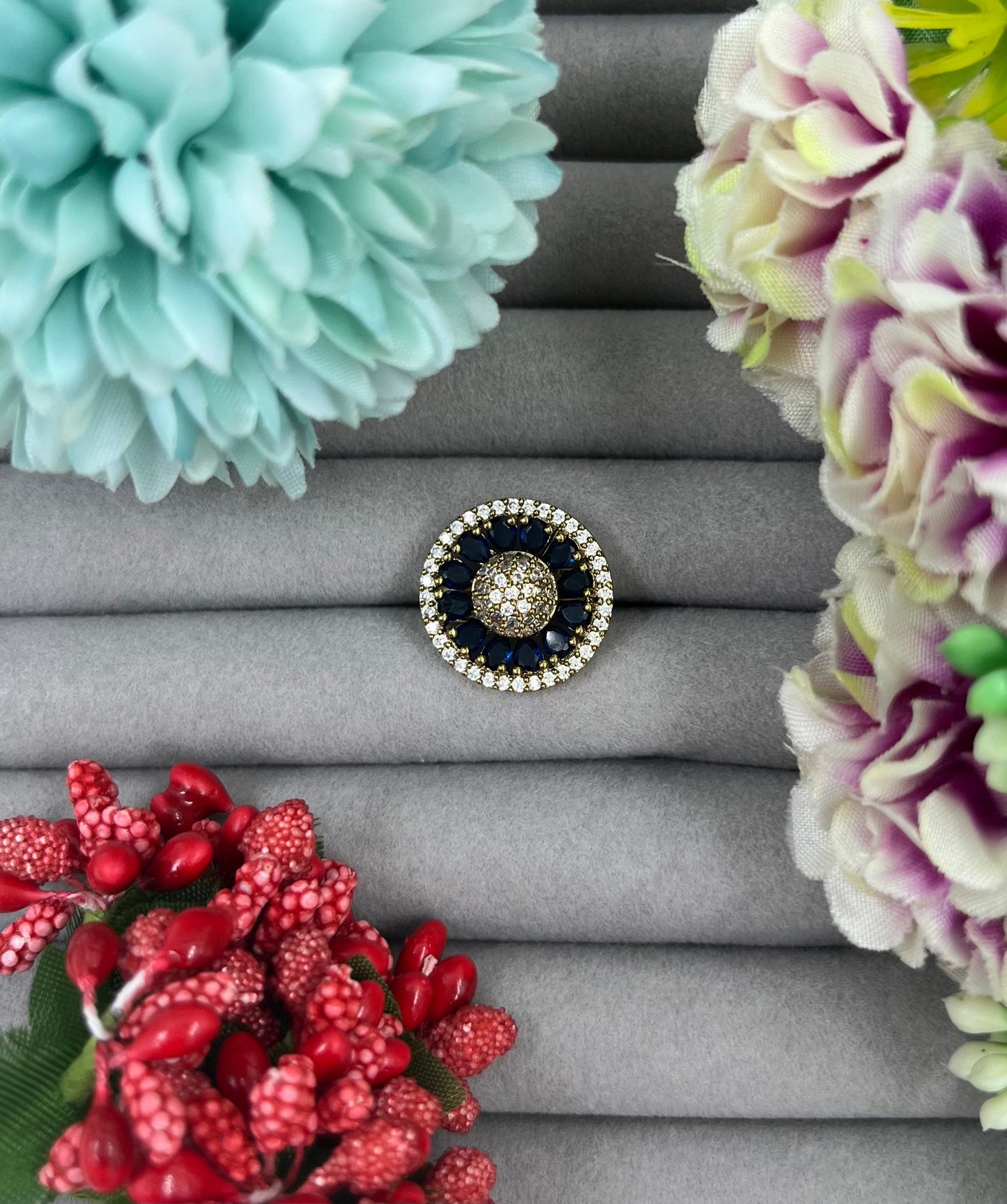 Flower Victorian Finger Ring