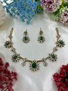 Amara Necklace Set worn styled with traditional outfit