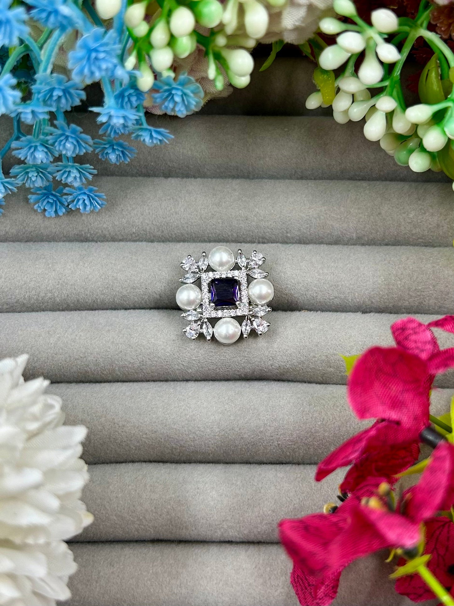 Alisha American Diamond Ring
