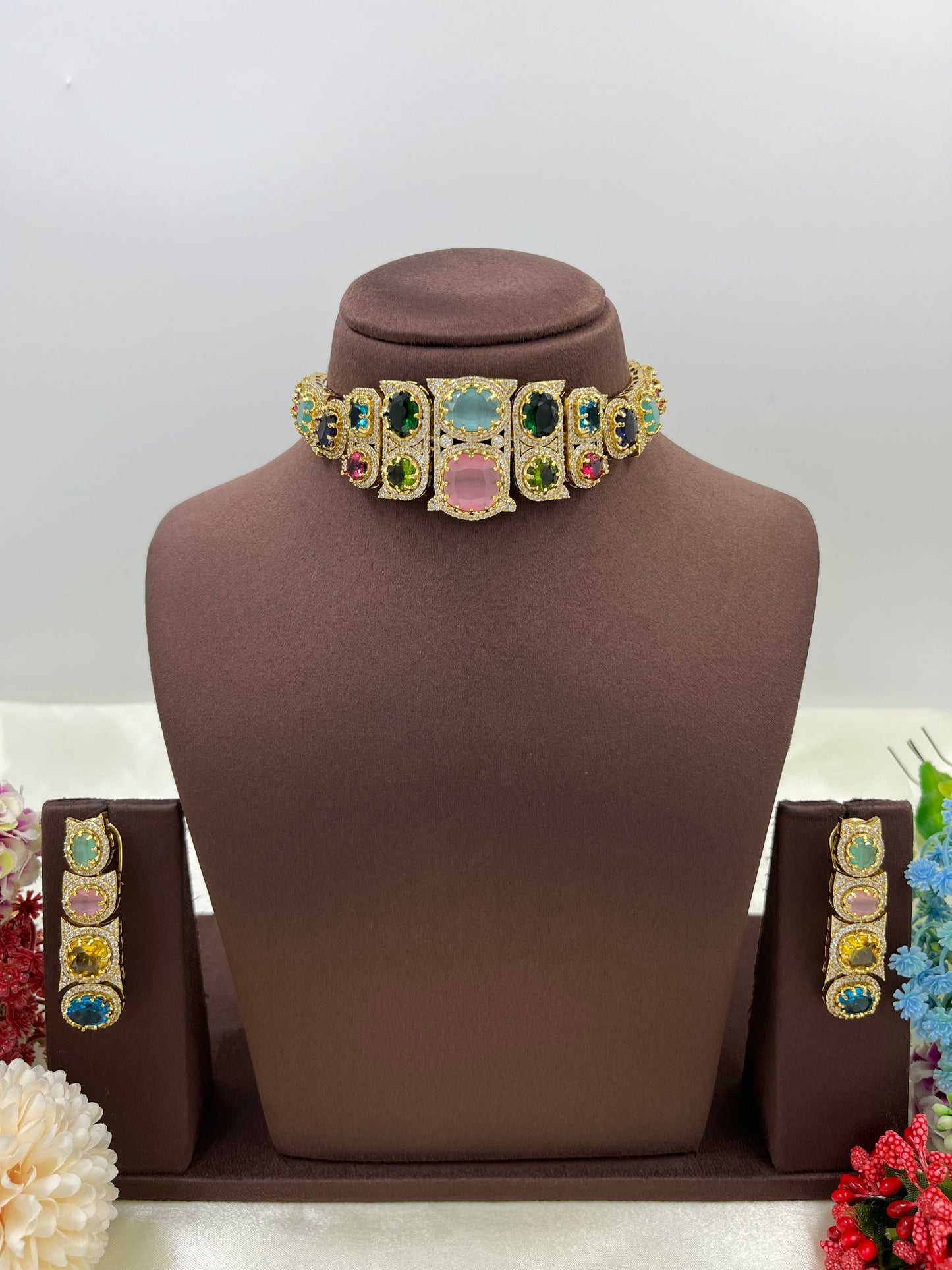 Satrangi Ad Multi Choker