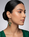 Reshma Victorian Earrings close-up view