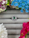 Drishti Finger Ring worn styled with traditional outfit
