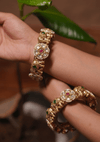 Nidhi Bangle Set close-up view