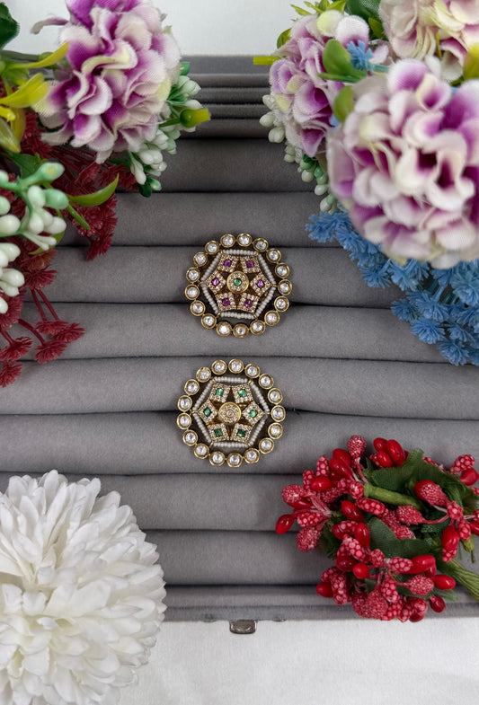 Saanika Heritage Ring (Adjustable)