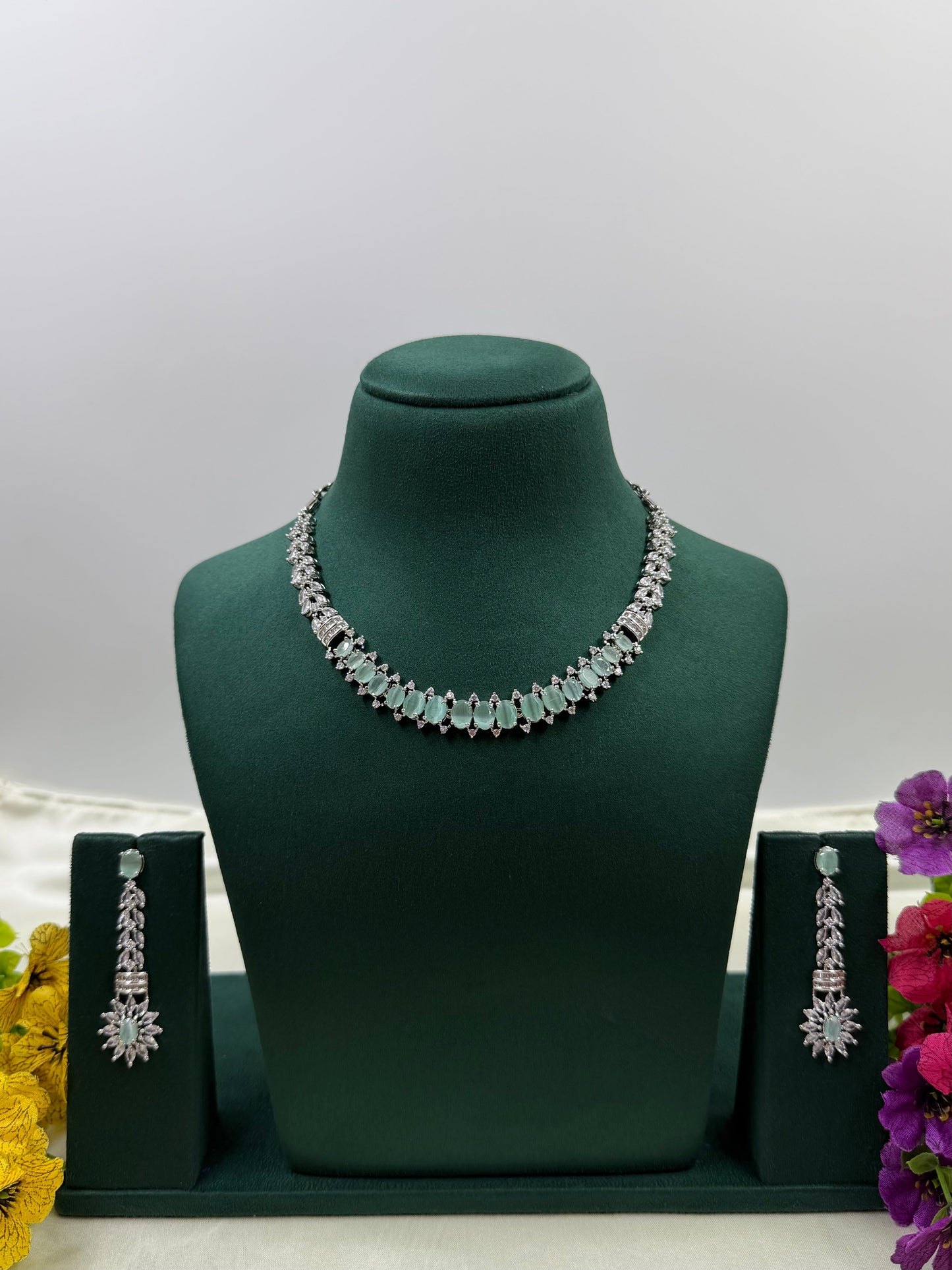 Fariha American Diamond Necklace