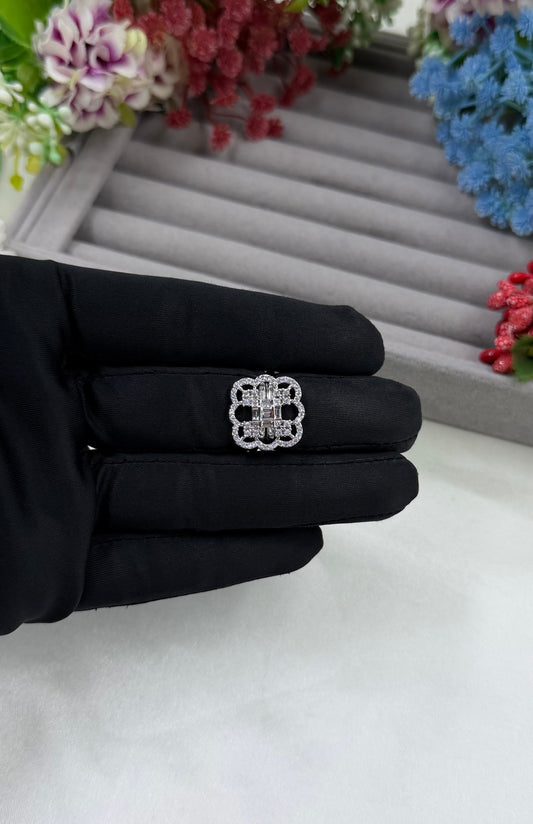 Minal American Diamond Ring (Adjustable)