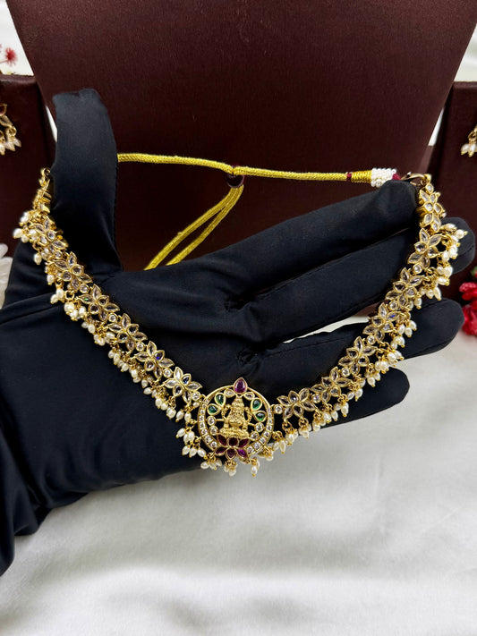 Multi Necklace Set detail shot showing intricate work