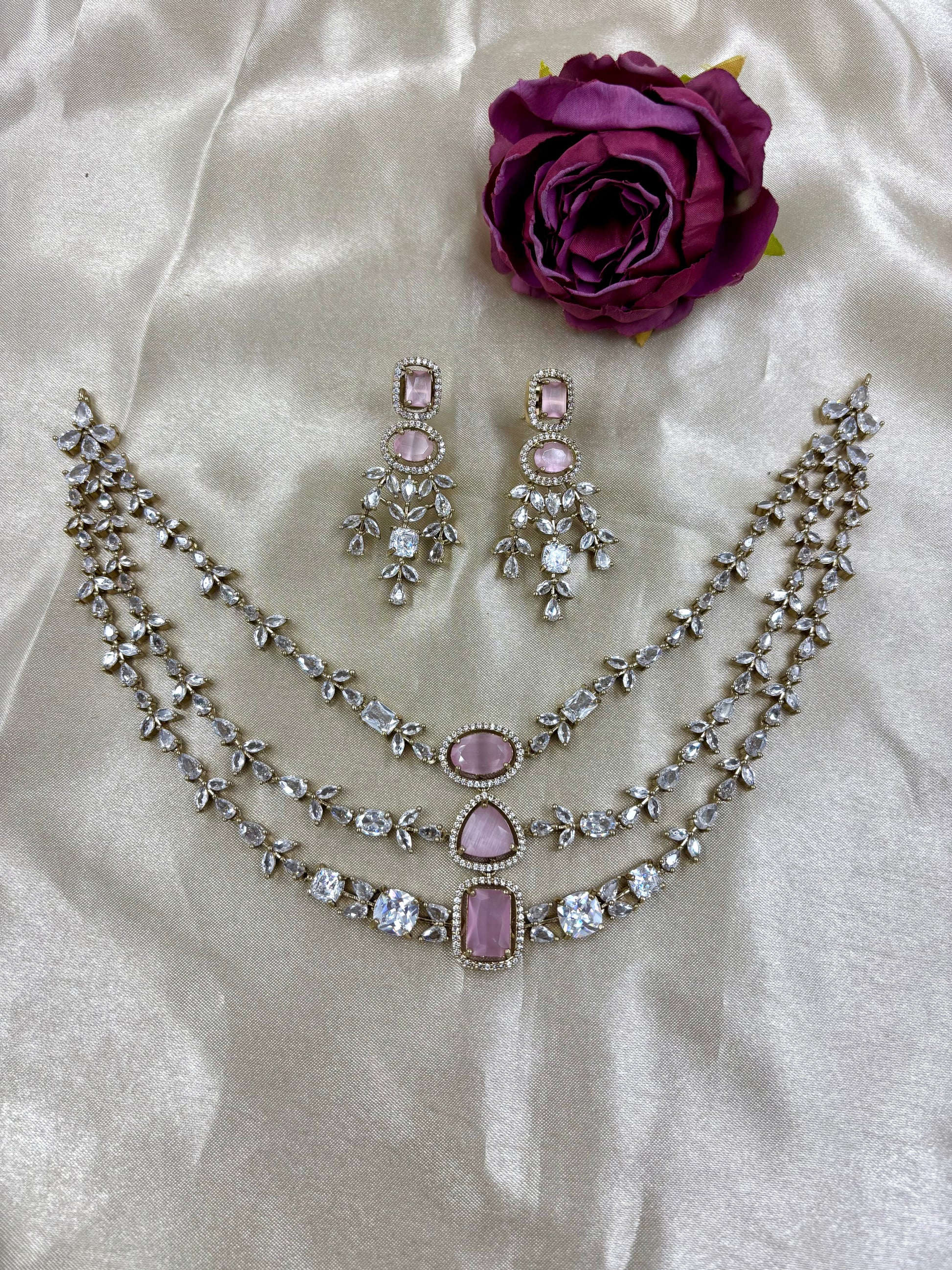 Jewellery worn styled with traditional outfit