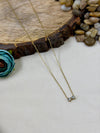 Minimal Chain Pendant close-up view