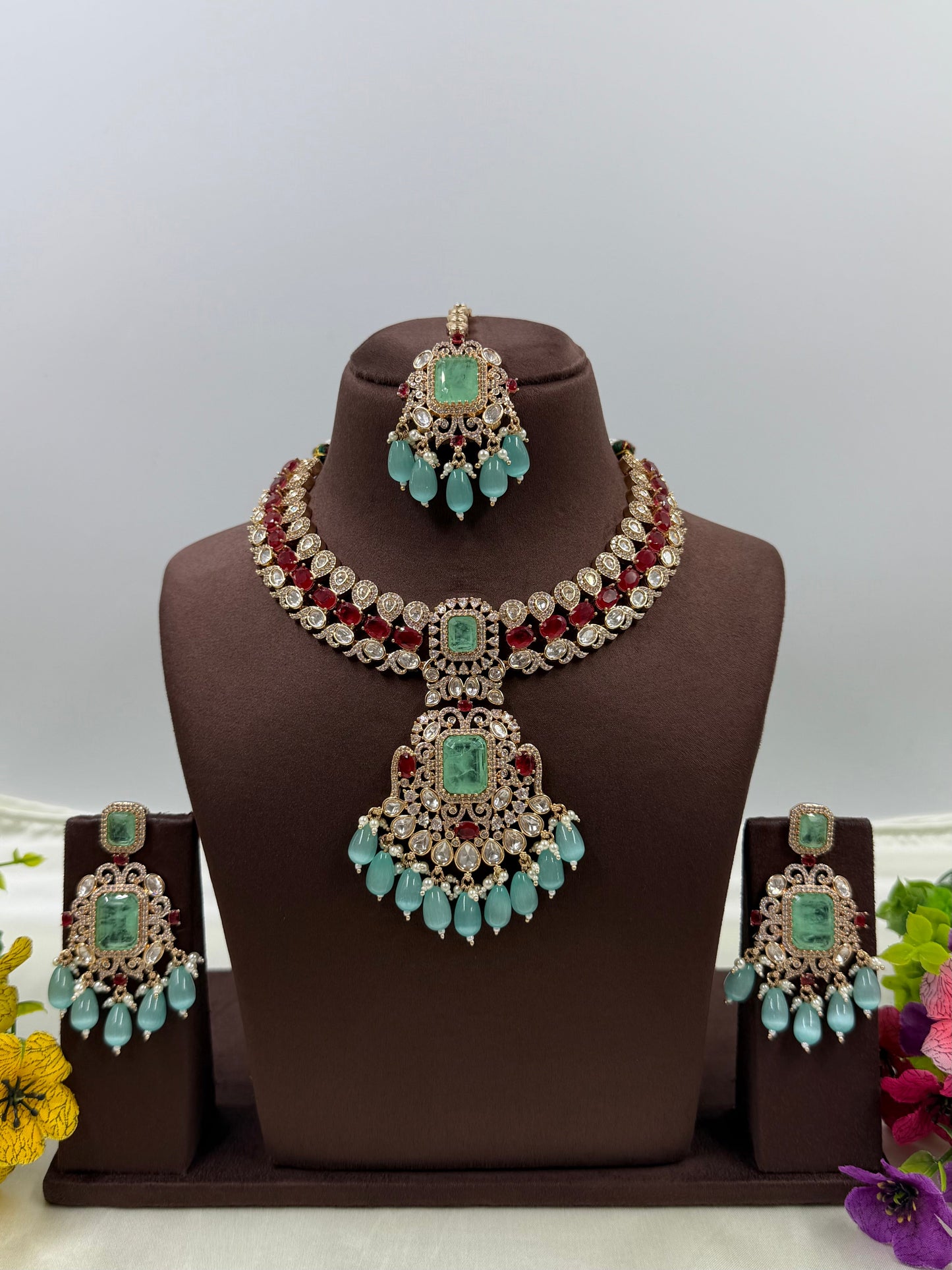 Preeti Moissanite Premium Necklace