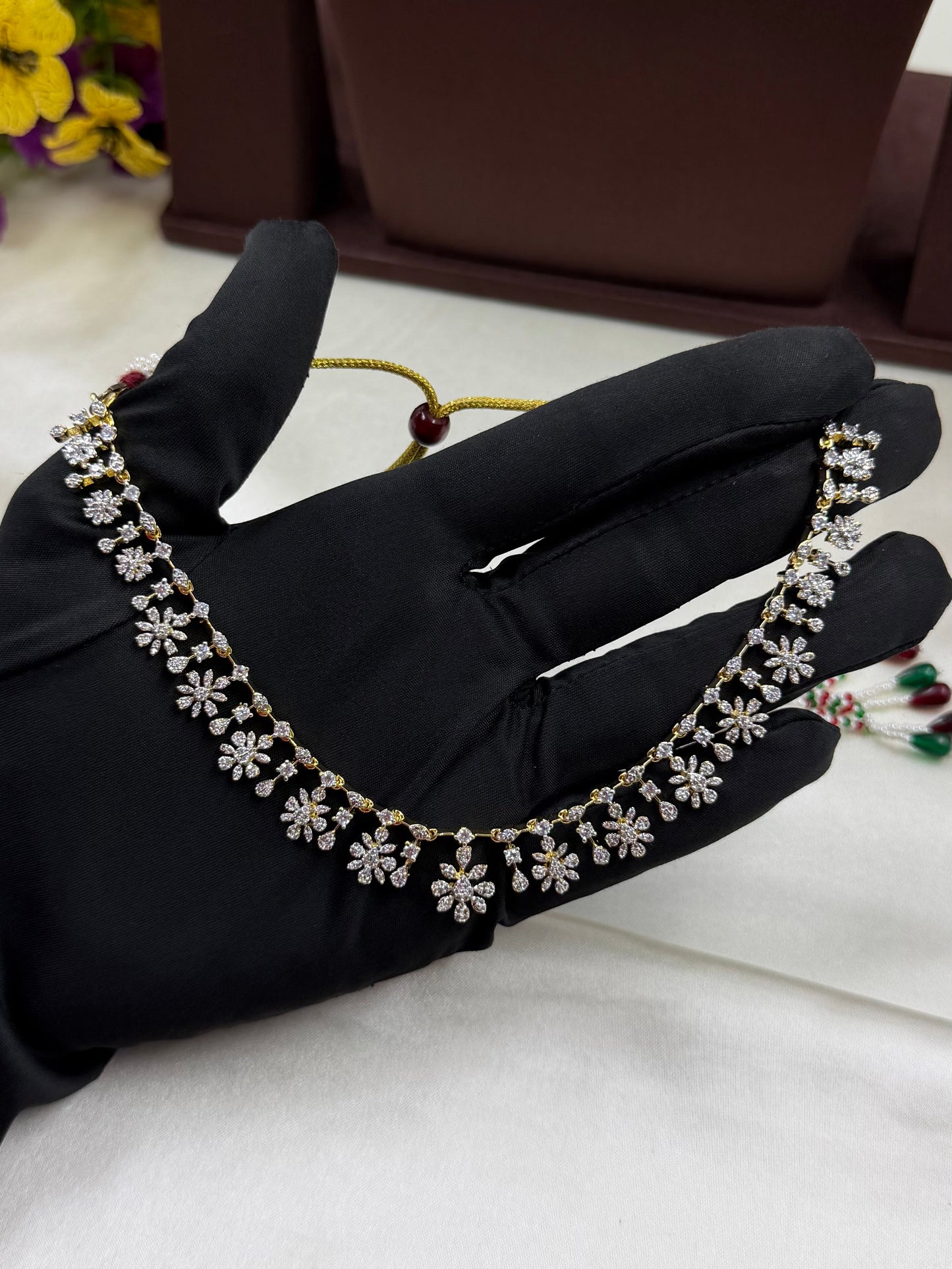 Yogita American Diamond Necklace