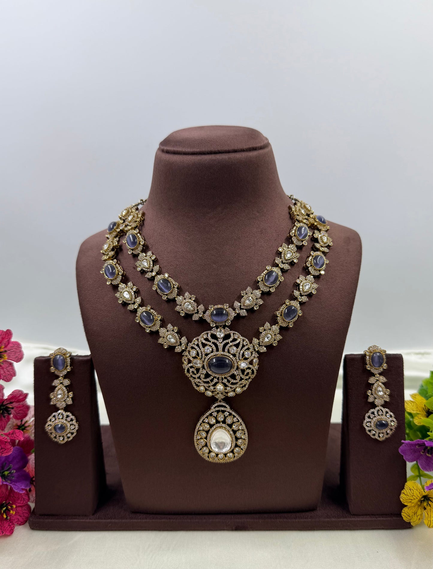 Prajakta Victorian Necklace Sets