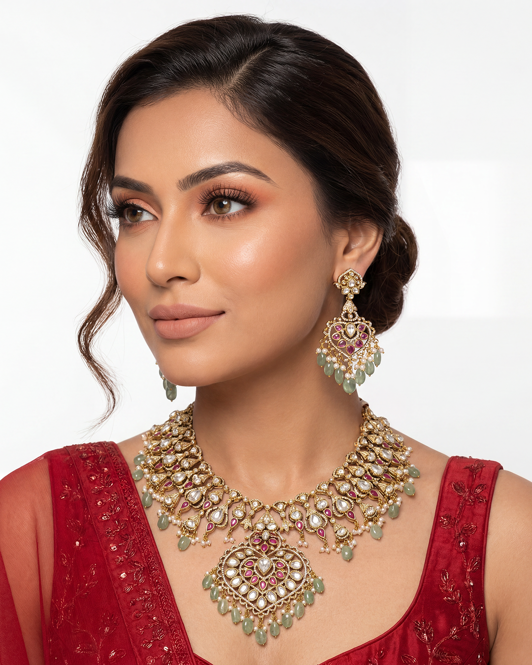 Shreya Victorian Premium Necklace Set
