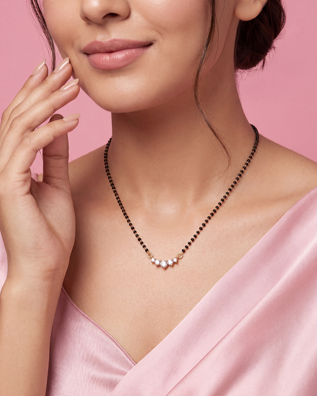 Usha Rose Gold Mangalsutra