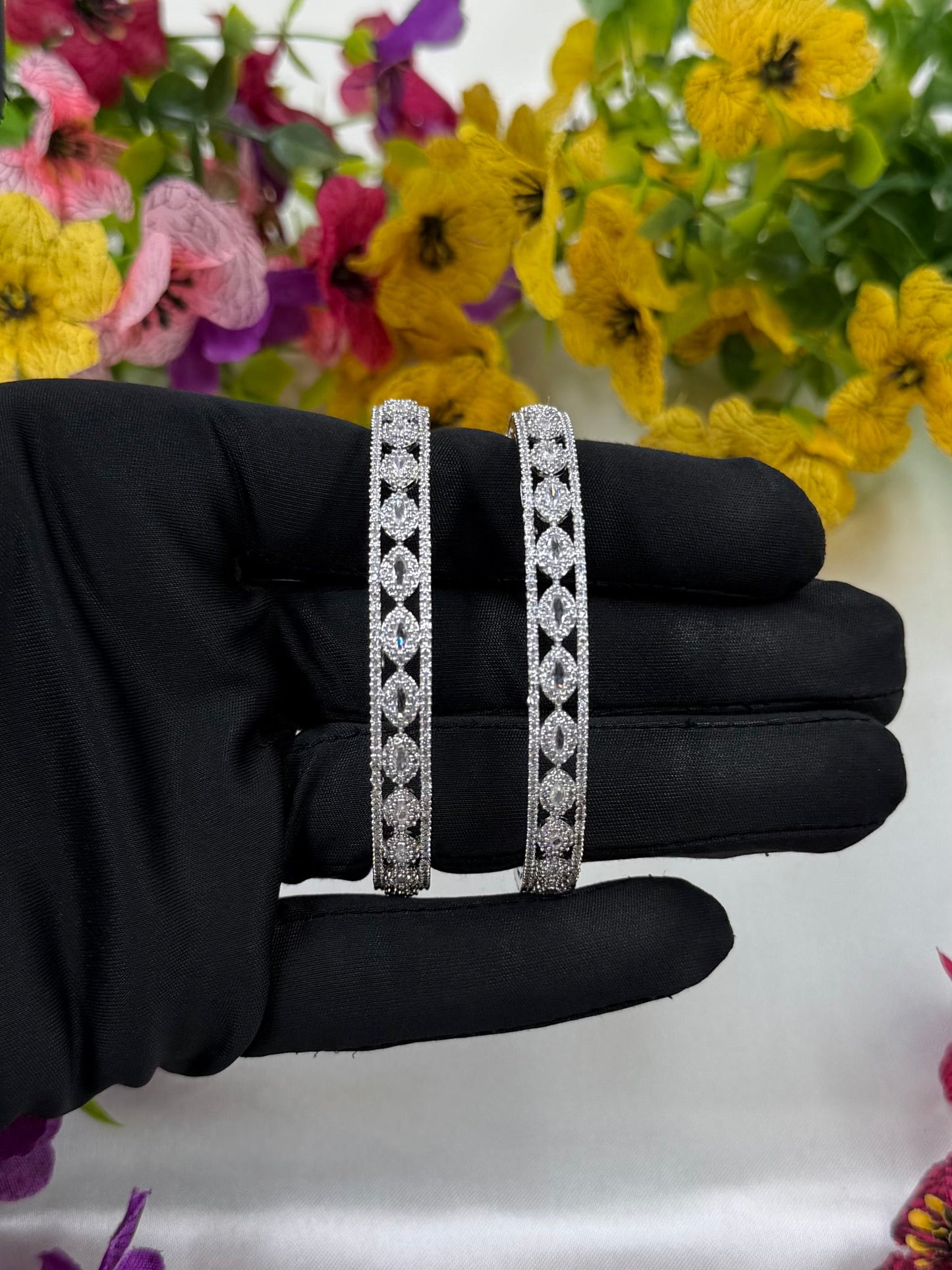 Lily American Diamond Bangles