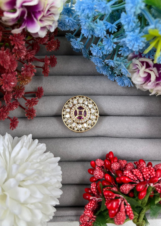 Mukti Moissanite Premium Ring