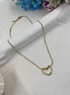 Heart Chain Pendant close-up view