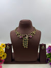 Rishika Necklace Set worn styled with traditional outfit