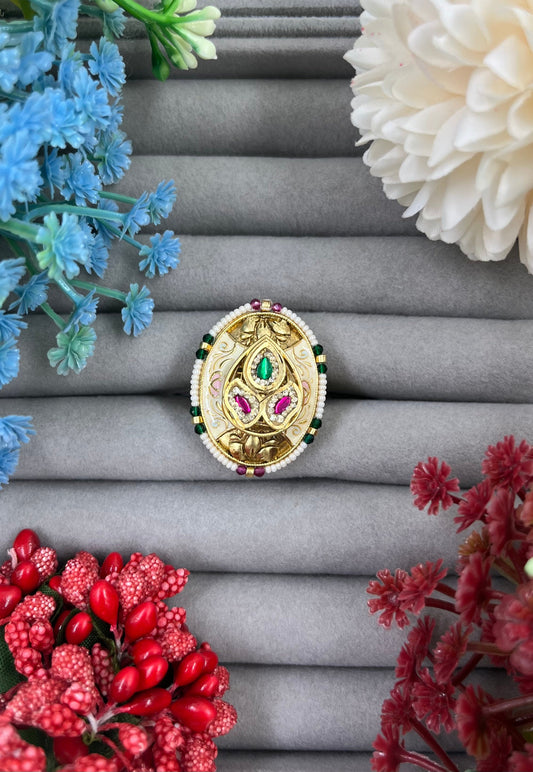 Rajwadi Finger Ring