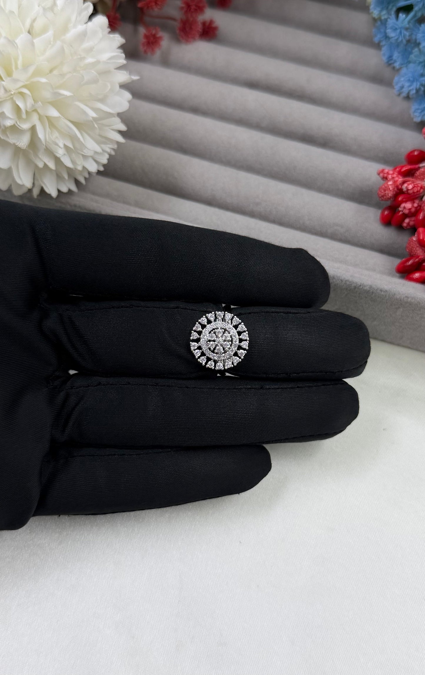 Rati American Diamond Ring (Adjustable)