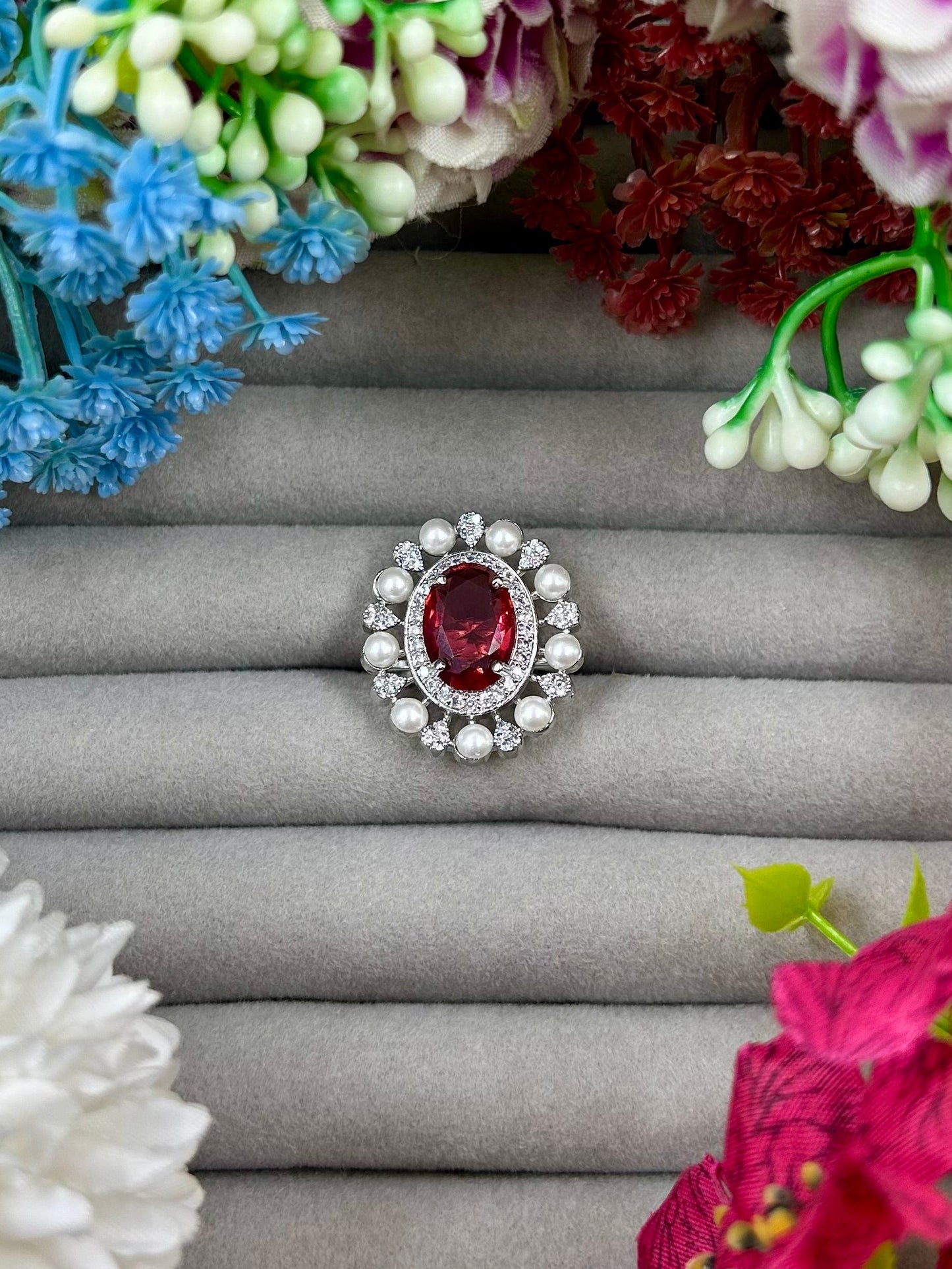 Nitya American Diamond Ring