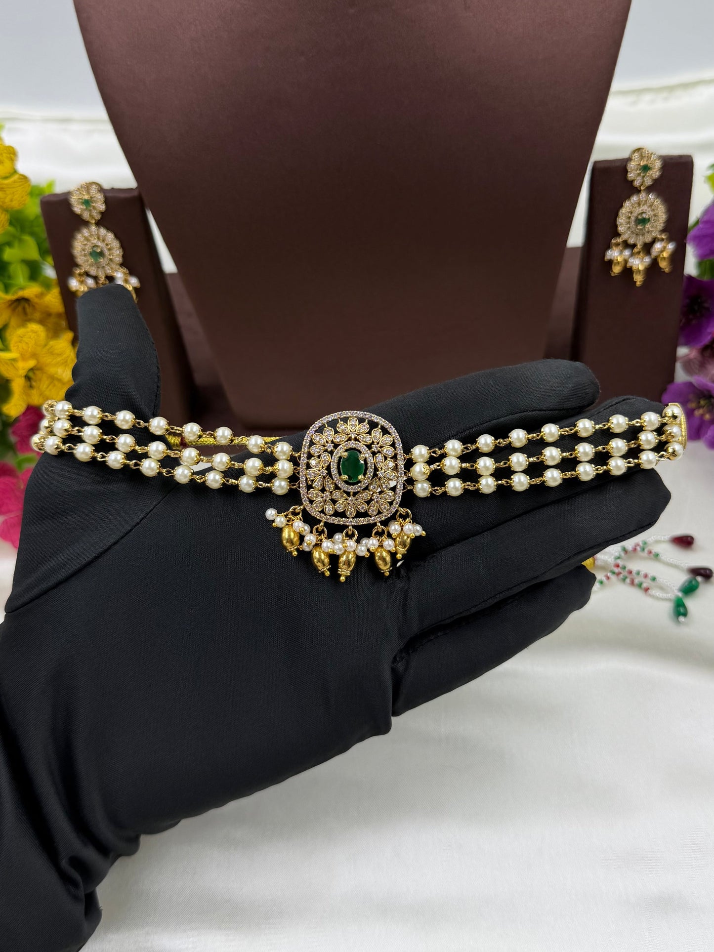 Leela Traditional Choker Necklace