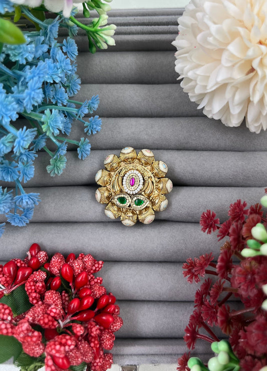 Rajwadi Finger Ring