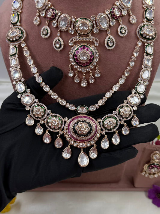 Taniya Moissanite Premium Combo Set